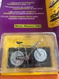 Modellino bici Francesco Moser Hour record 1984
