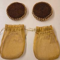 Sottobicchieri 12 pz lavoro artigianale anni '80