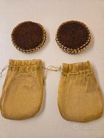 Sottobicchieri 12 pz lavoro artigianale anni '80