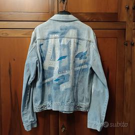 Giubbino jeans "Absolut Joy', taglia XL,unisex