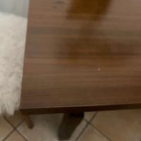 tavolo noce e scarpiera