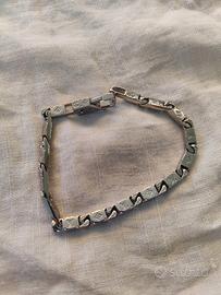 Louis Vuitton bracciale uomo acciaio