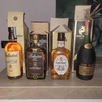 whisky  e cognac Ballantines ,Glen Grant , Remy Ma