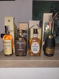 whisky  e cognac Ballantines ,Glen Grant , Remy Ma