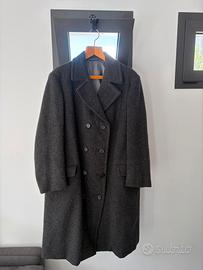 Cappotto vintage sartoriale grigio antracite