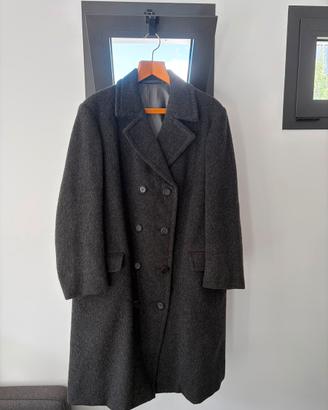 Cappotto vintage sartoriale grigio antracite