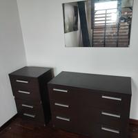 Set comò/comodini/specchiera 