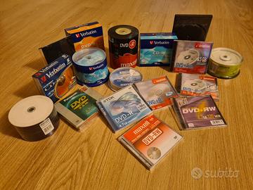 DVD, BluRay,CD nuovi vergini