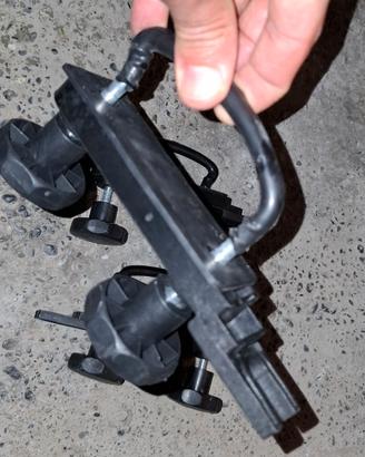 Kit Fissaggio box portatutto baule barre auto