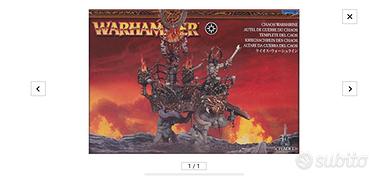 Warhummer Altare da guerra del caos fantasy