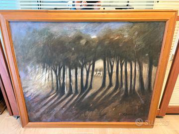 Quadro olio su tela 98x80cm