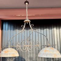 3 lampadari a sospensione stile antico