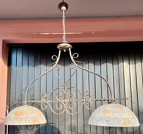 3 lampadari a sospensione stile antico