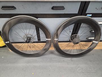 Ruote carbon alto profilo ENVE SES 65 disco