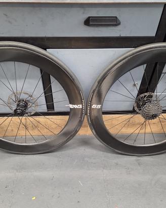 Ruote carbon alto profilo ENVE SES 65 disco