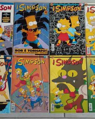 Fumetto "I Simpson" primi 8 Numeri