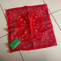 Bandana rossa Benetton