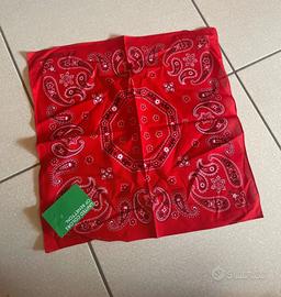 Bandana rossa Benetton