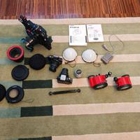 Sistema fotografico subacqueo