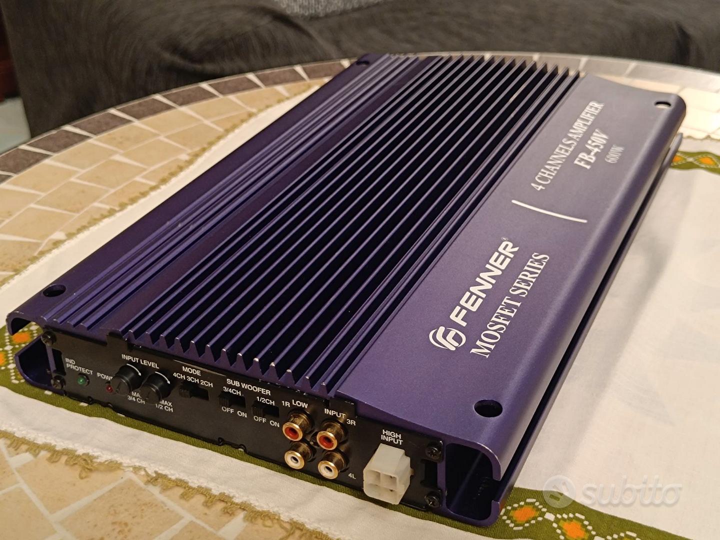 Amplificatore Audio Auto - Subwoofer, Regolazione Frequenze, Per Impianti Stereo - Foto 7