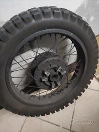 cerchio 18 xt600 più pneumatico 