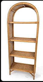 Scaffale Etagere Rattan Vintage