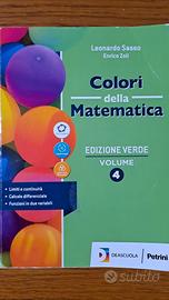 colori della matematica edizione verde vol 4