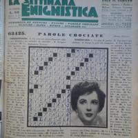 Settimana enigmistica 1055 del 14 giugno 1952