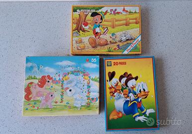 lotto puzzle vintage