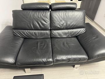 Divano in vera pelle