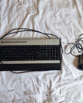 Acer Set Vintage Tastiera (SK-9610) e Mouse