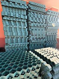 Prato armato per parcheggio/giardino NUOVO 50m2