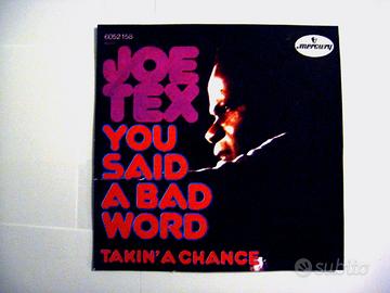 45 giri del 1972-Joe Tex-takin's a change