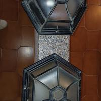 coppia lampade da esterno