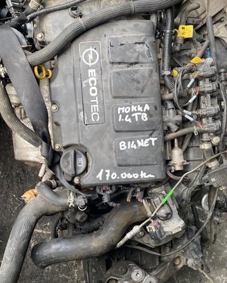 Motore Opel 1.4 turbo benzina B14NET 170000km