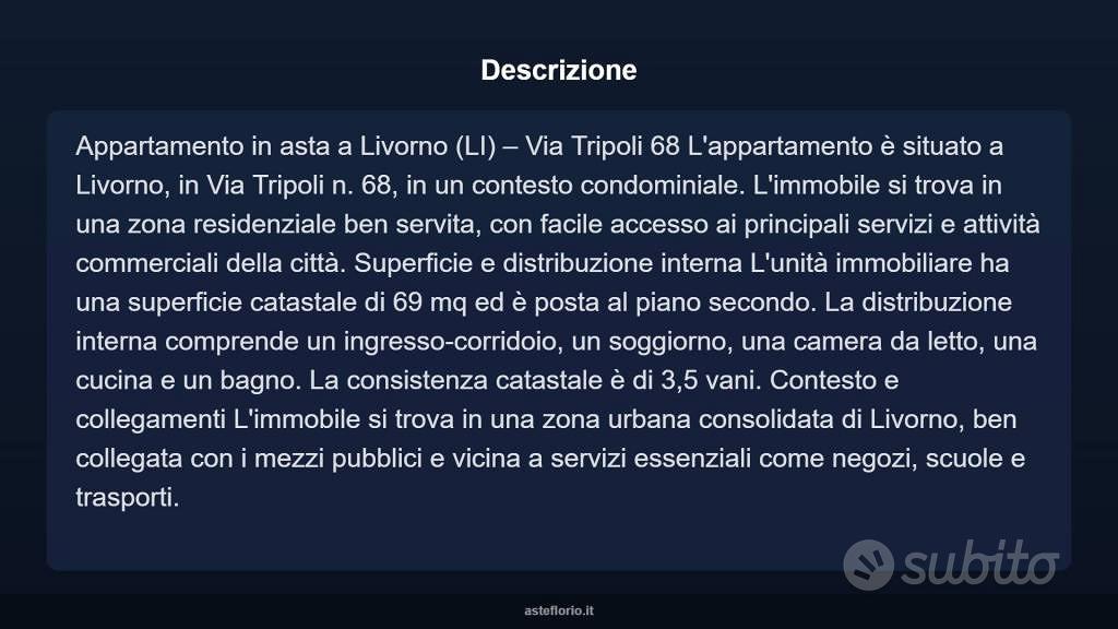 Appartamento – Livorno, Consiglio di Zona 6 - Vista 4
