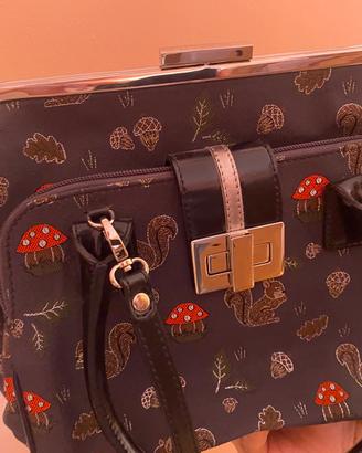 Borsa Braccialini fantasia ricamata Originale
