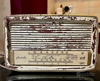 RADIO A VALVOLE PHONOLA DEL 1958 mod. 675