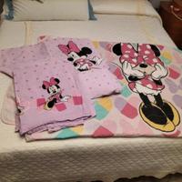 set trapunta più lenzuolo  Caleffi Disney Minnie