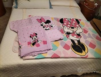 set trapunta più lenzuolo  Caleffi Disney Minnie