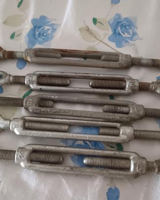  5 Arridatoi Vite in Acciaio Zincato M10 