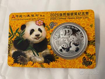1 oncia Panda coincard