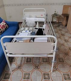 Letto ortopedico elettrico e materasso antidecubit