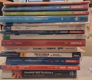 libri classe 1^  liceo scienza applicate Capellini