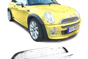 GRIGLIA PER MINI COOPER R50 R53 01-06 CROMATA TIPO