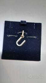 ciondolo U swarovski 