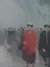 Quadro con  certificato di autenticità 