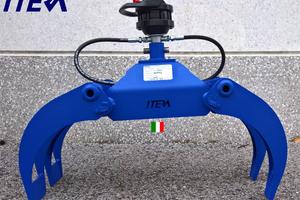 Pinza Legna IPL800PRO 80cm+Rotatore Idraulico10qli