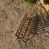 Ferro per caminetto per preparazione braci