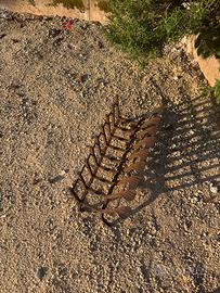 Ferro per caminetto per preparazione braci